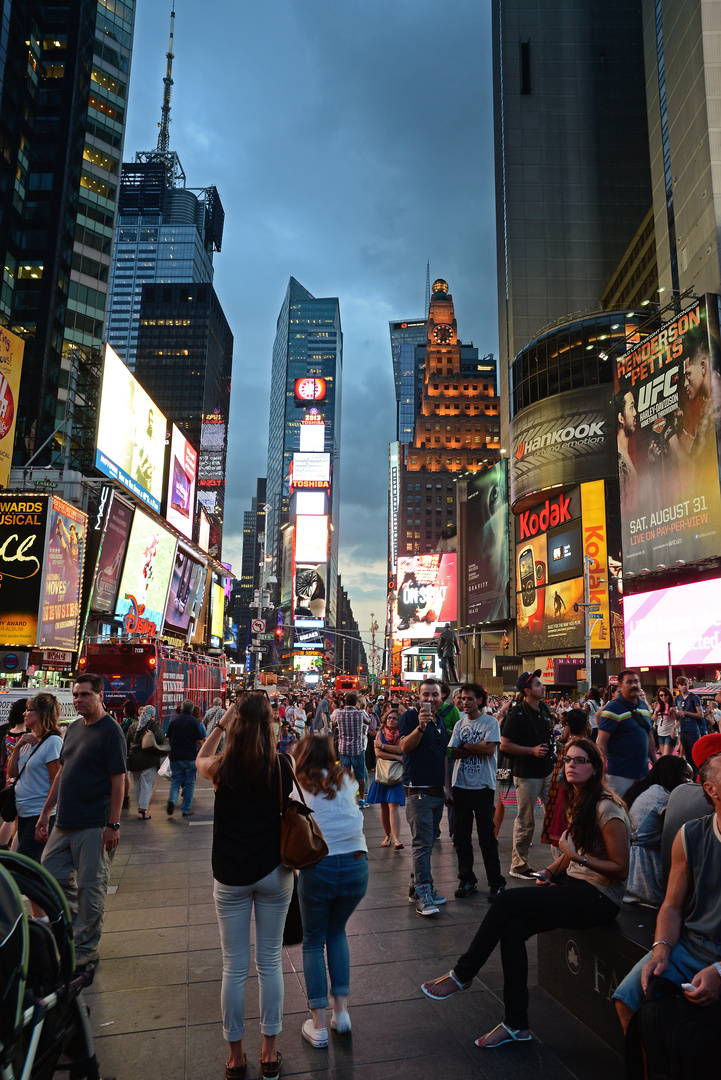 Times Square am Abend