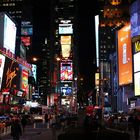 Times Square at night