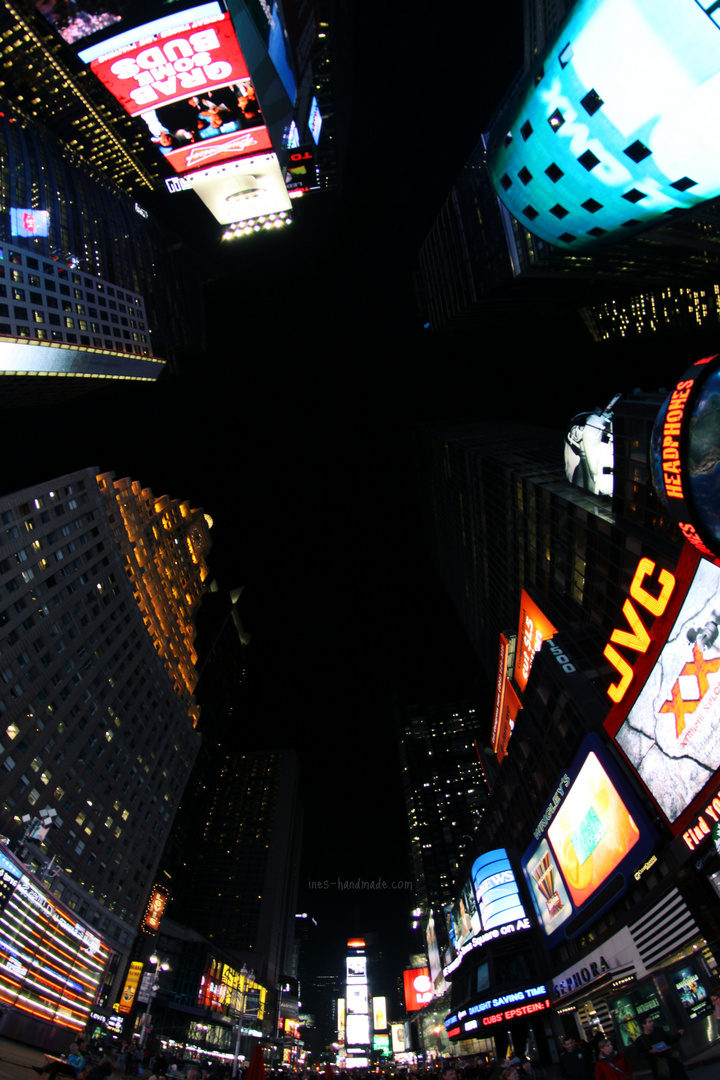 Times Square at night