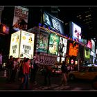 times square at night I