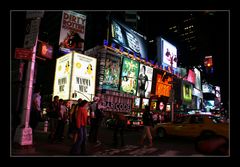 times square at night I