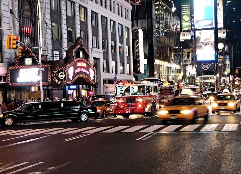 Times Square bei Nacht