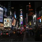 Times Square bei Nacht, New York