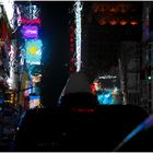 Times Square by Taxi - Late Night Impression 