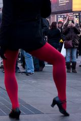 Times Square. Chicago musical promotion