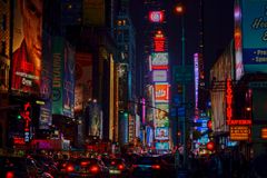 Times Square - experimentiert