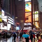 Times Square im Regen