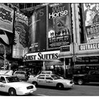 Times Square in Black and White