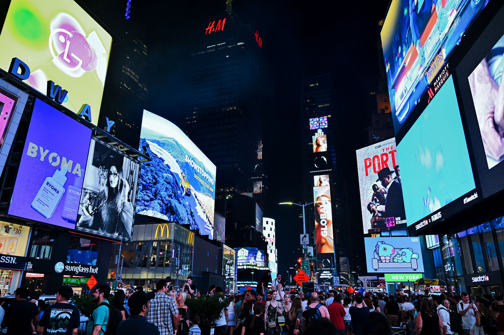 Times Square in New York City