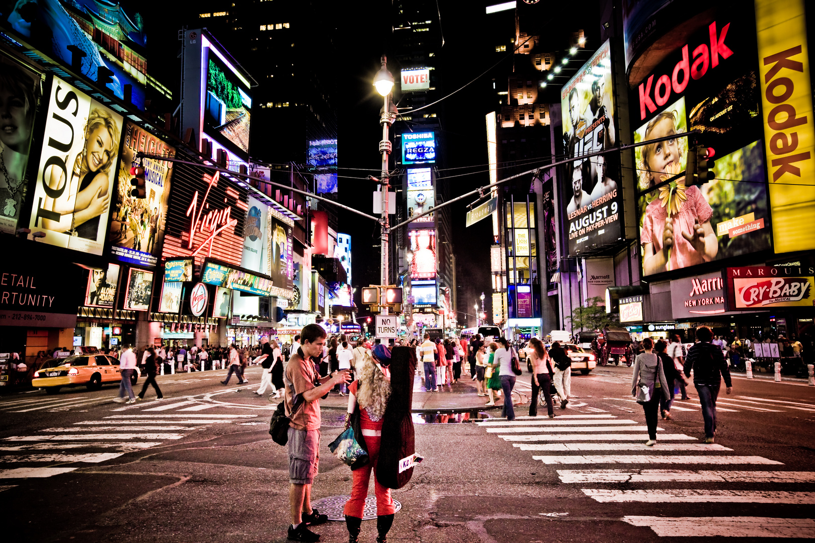 Times Square in New York City