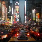 times square late afternoon