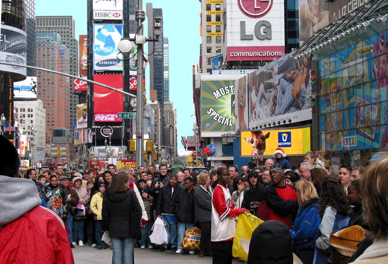 Times Square New York: Where the World comes to play games