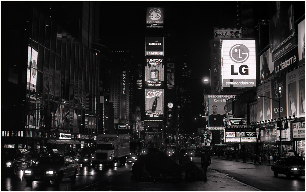 Times Square, NYC, 11.15 pm