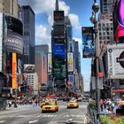 Times Square on Independence Day - HDR