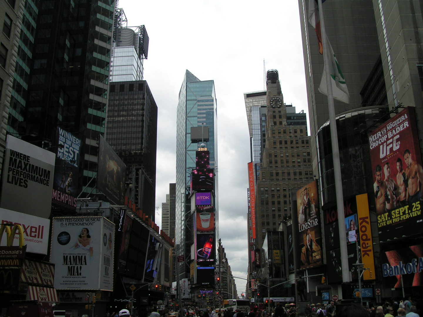 Times Square Rush./NYC