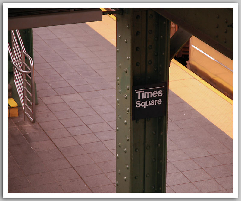 Times Square Subway Stop