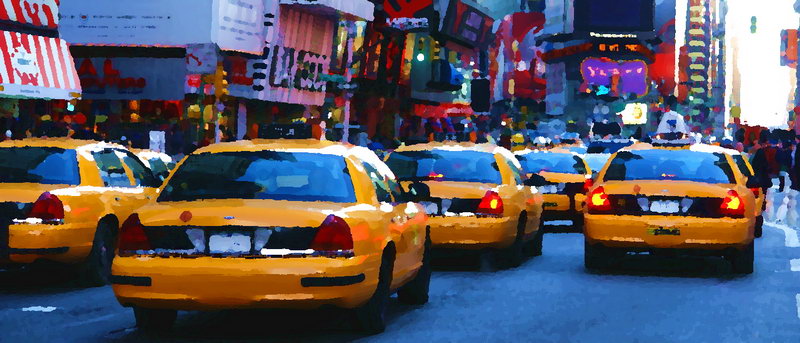 Times Square Taxis