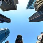 Timesquare Blick nach oben