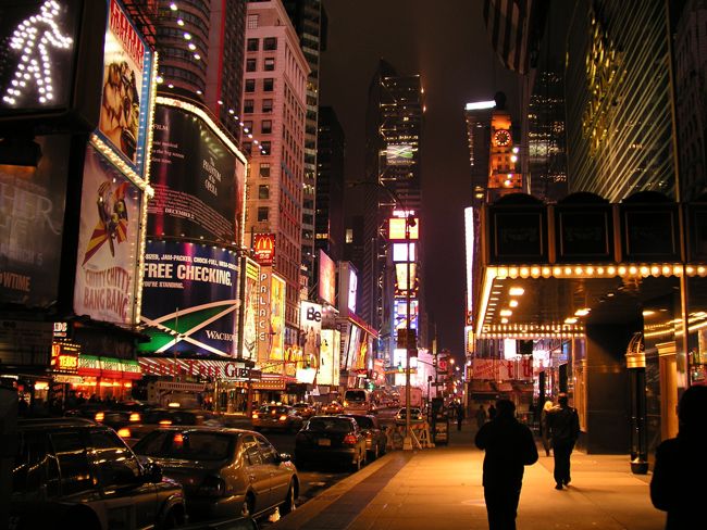 Timessquare bei Nacht