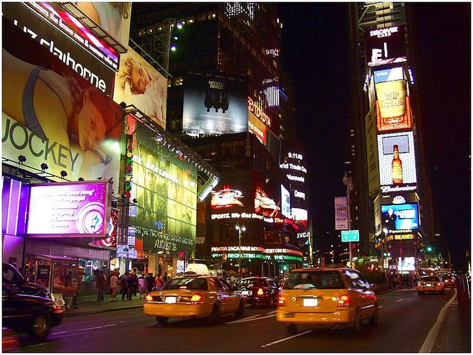 Timessquare bei Nacht