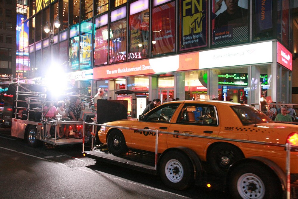 @ TimesSquare...shooting for a movie