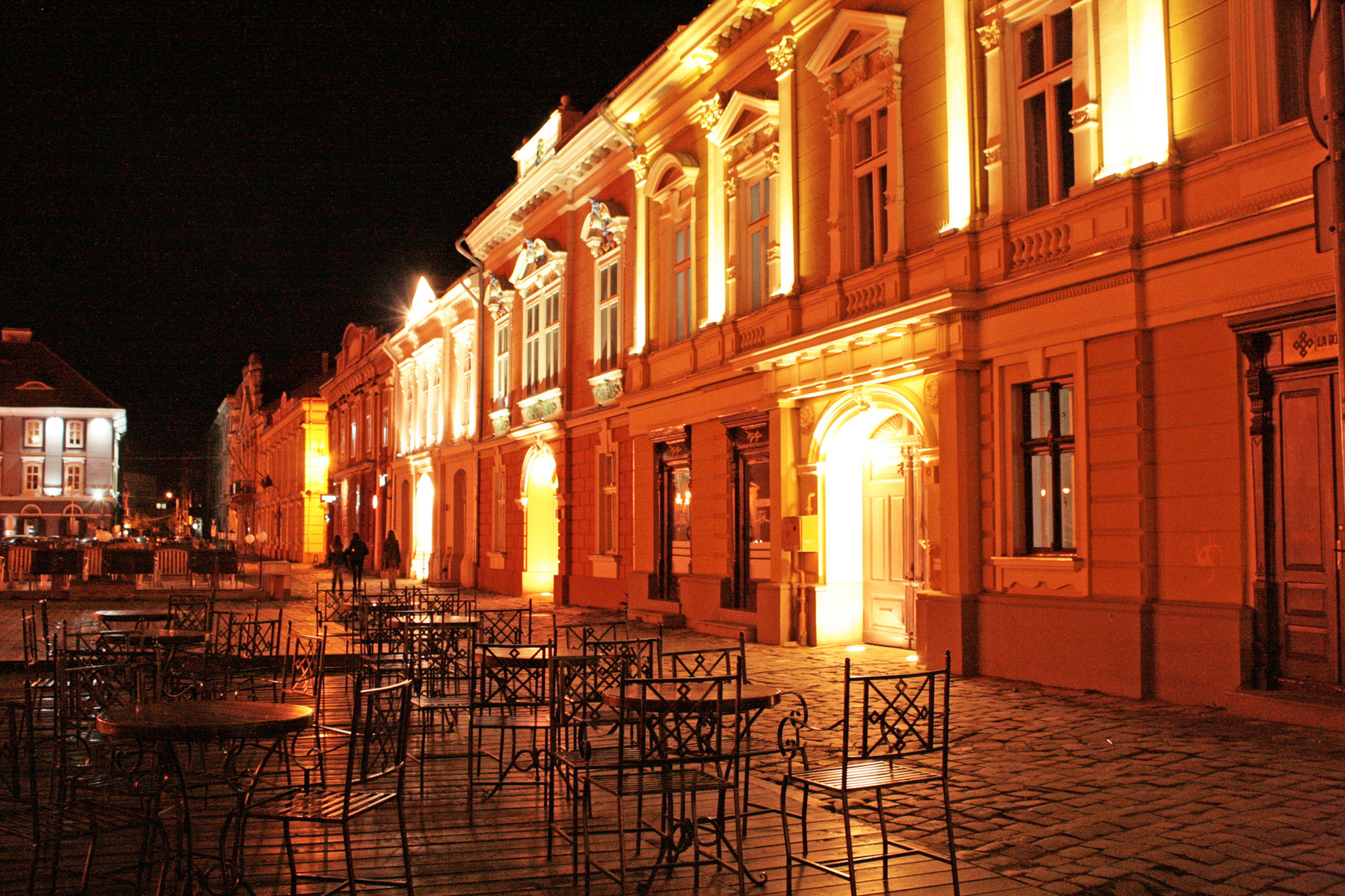 Timisoara bei Nacht