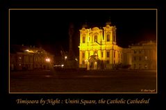 Timisoara by Night - Domplatz