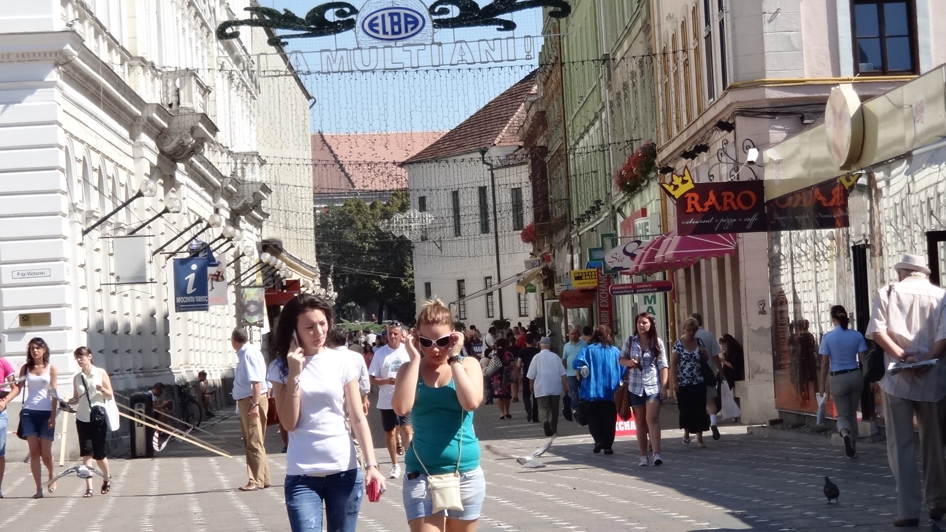 Timisoara Centru Alba Iulia Street Foto Bild Landschaft