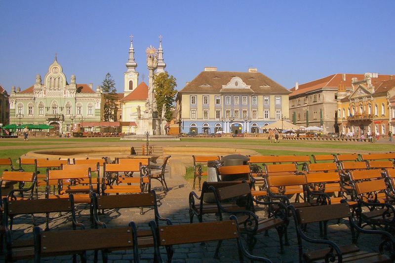 Timisoara,Am Domplatz