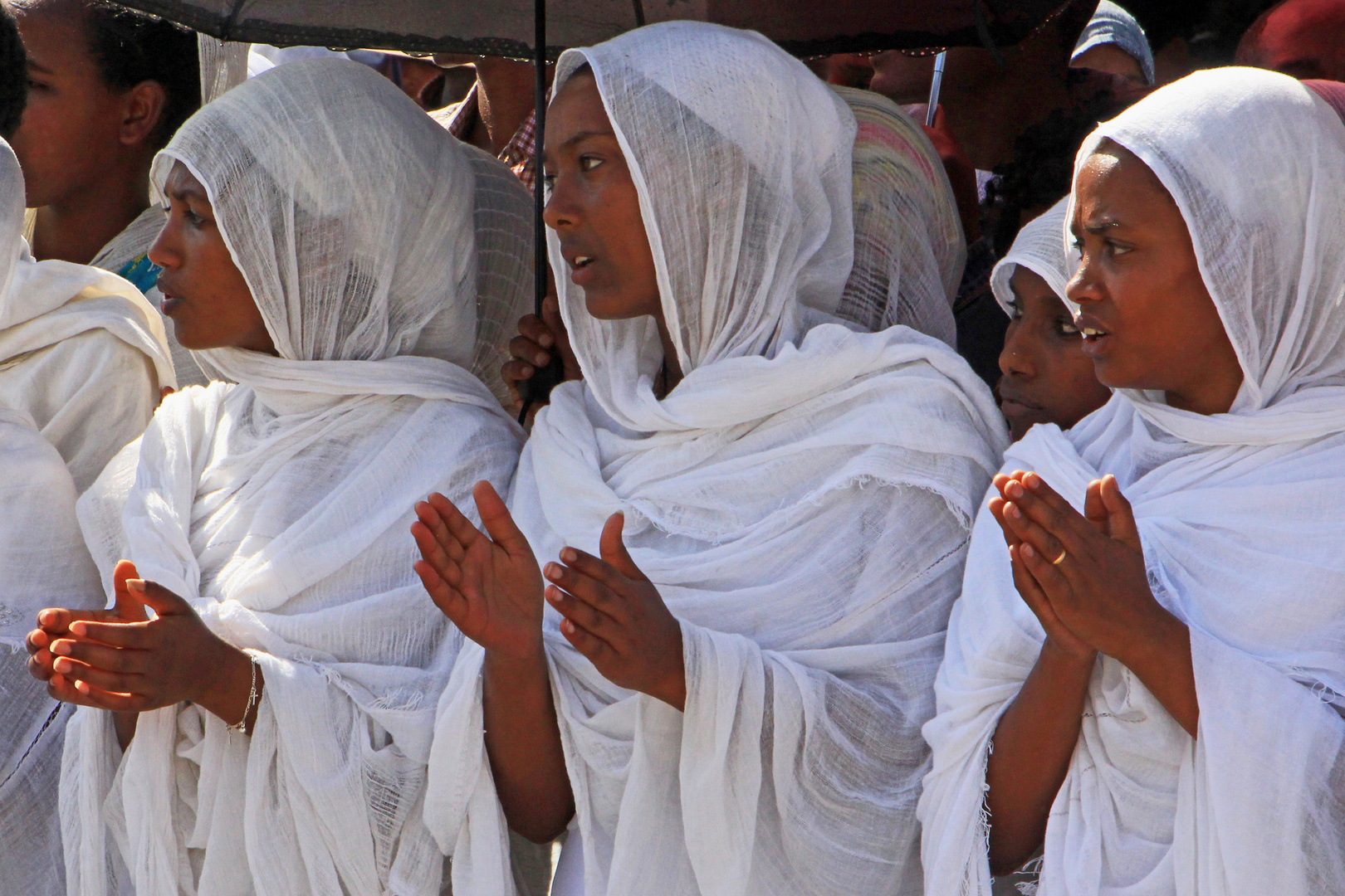 Timkat-Fest in Gondar, Äthiopien