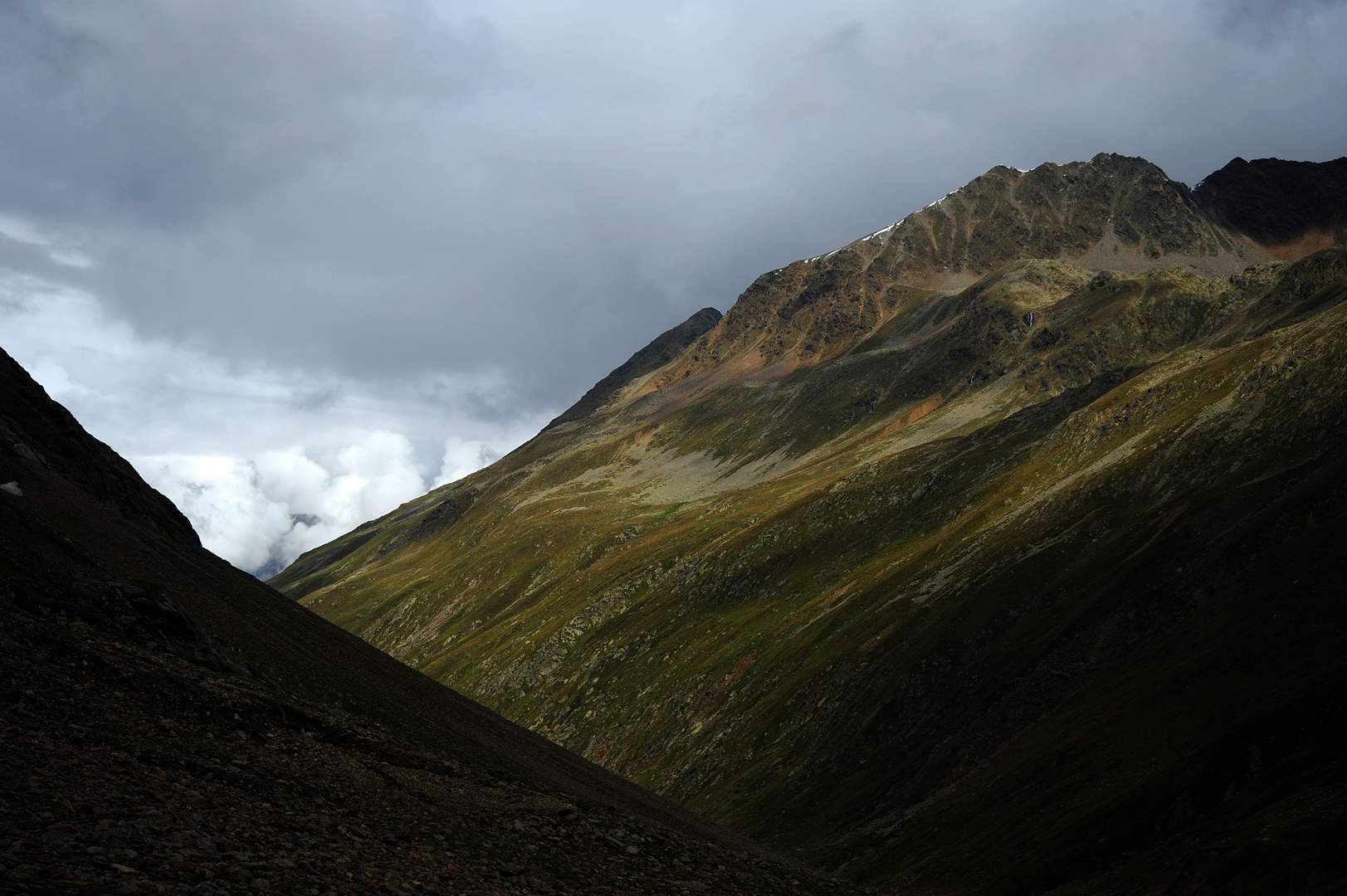 Timmelsjoch, auf dem Weg nach Meran 1