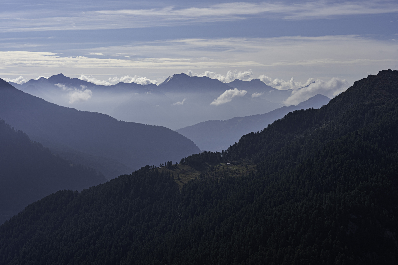 Timmelsjoch Fernblick