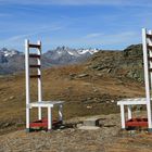 Timmelsjoch - Stühle über Grenzen