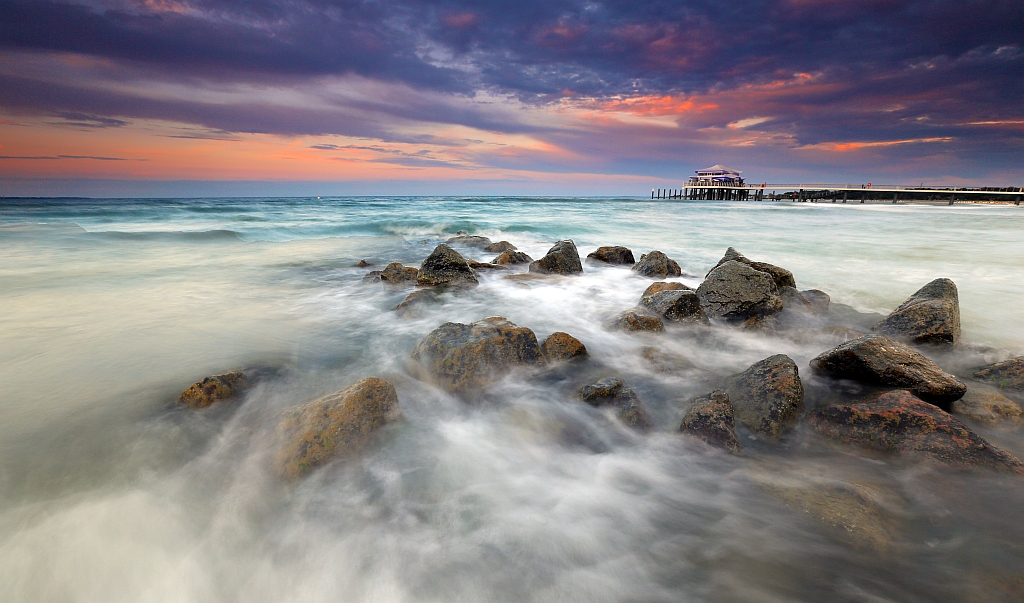 Timmendorfer Strand Abendlicht