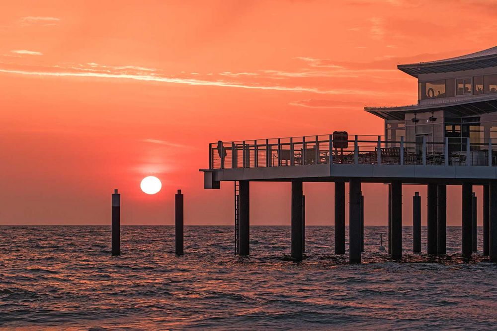 Timmendorfer Strand am Morgen