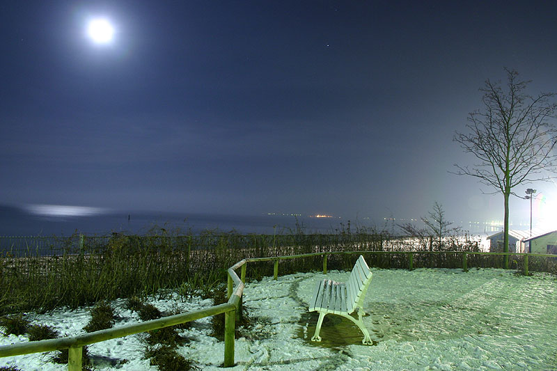 Timmendorfer Strand bei Nacht