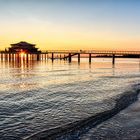 Timmendorfer Strand im Morgengrauen