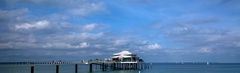 Timmendorfer Strand  Seebrücke 'Wolkenlos'