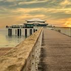 Timmendorfer Strand - sunset on the beach