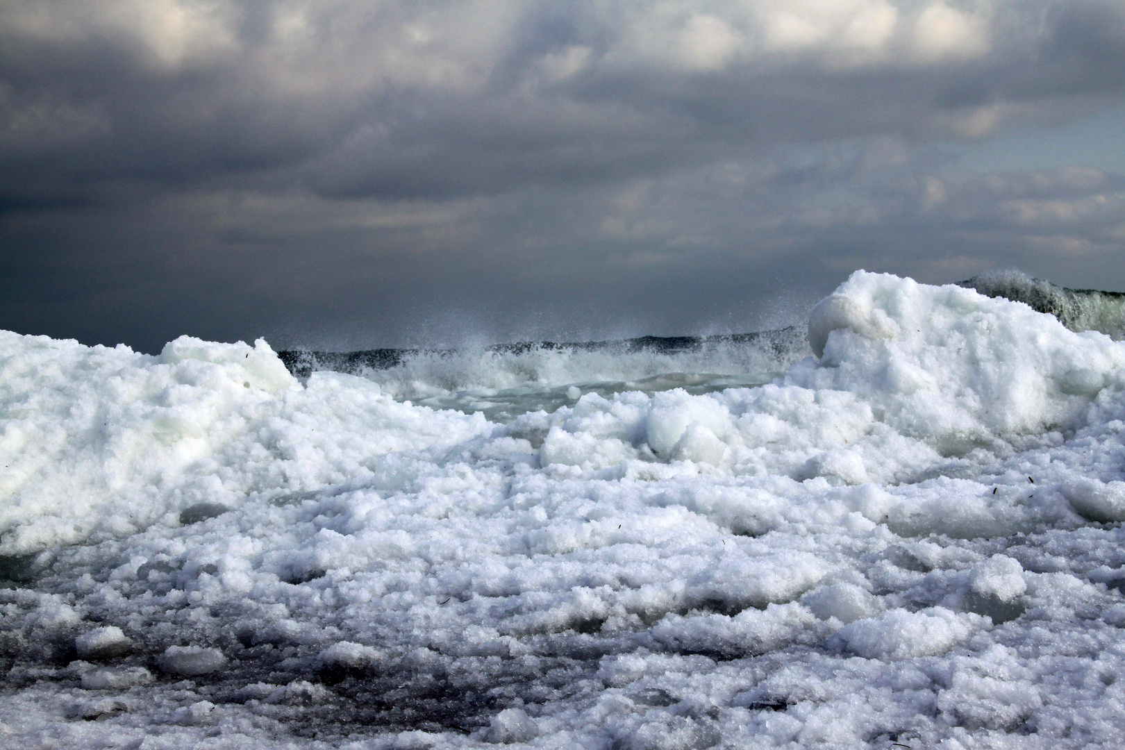 Timmendorferstrand im Eis