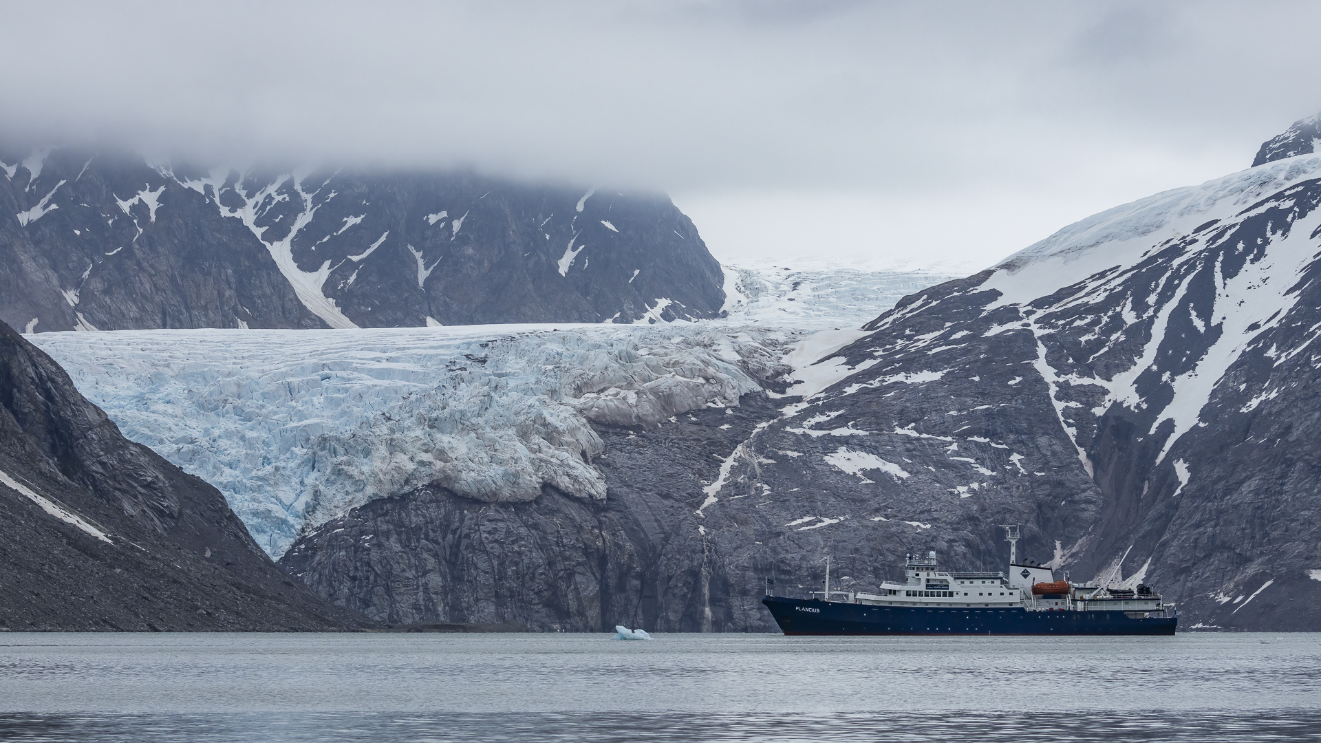 Tinayrebreen-Gletscher