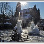 Tinguely-Brunnen in Basel ....