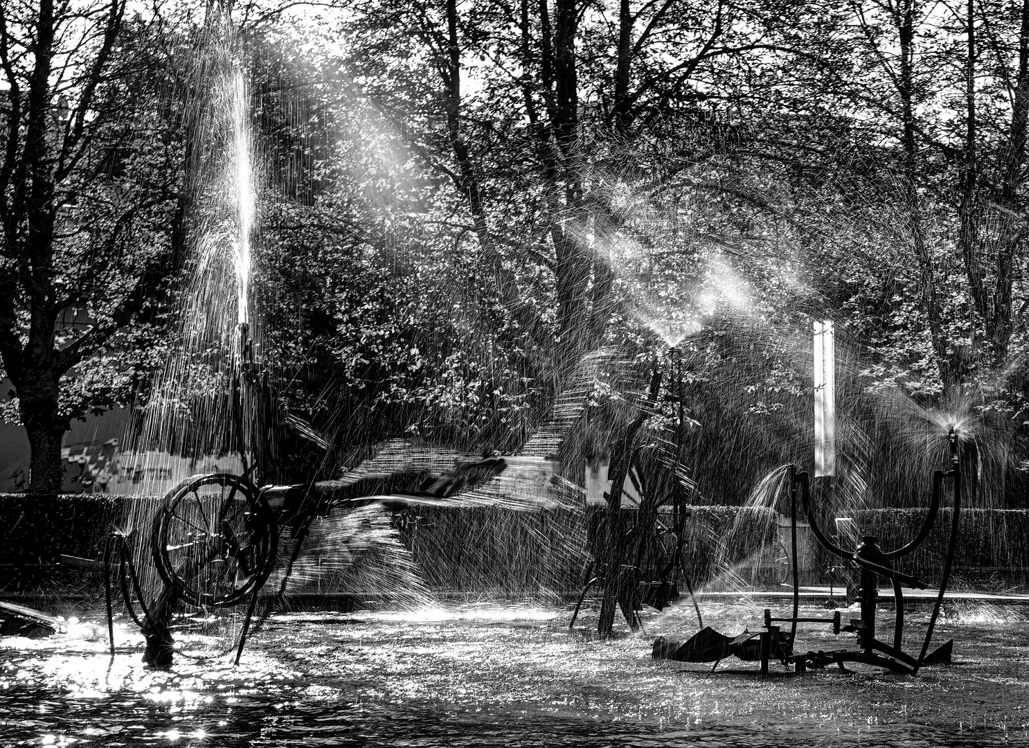 Tinguelys Wasserspiele