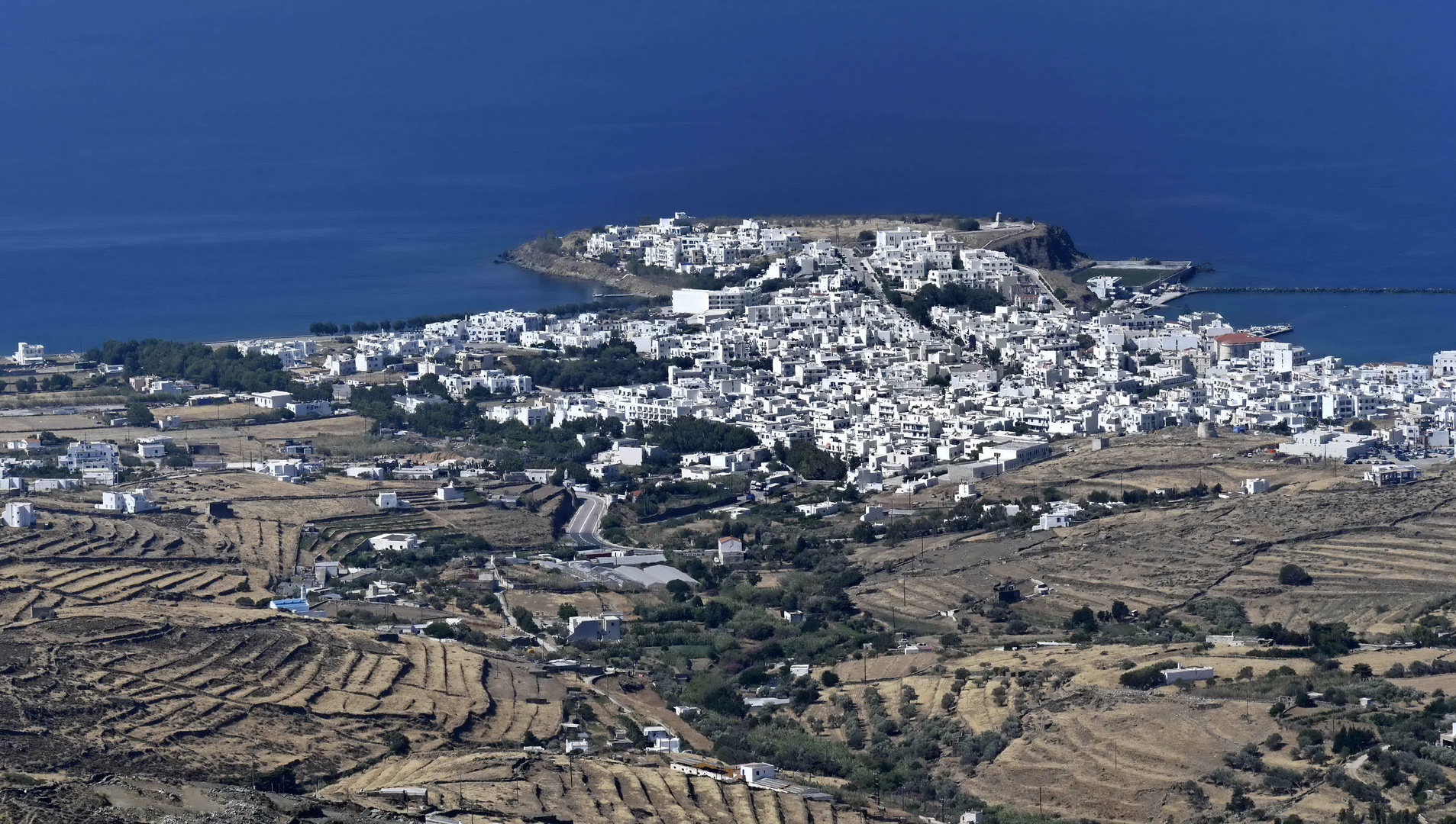 Tinos Stadt