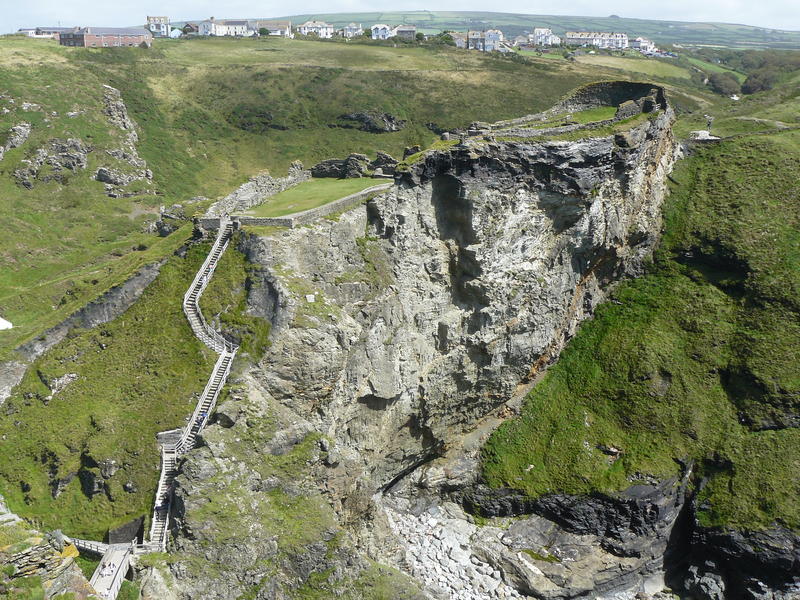 Tintagel Castle die Burg von König Artus