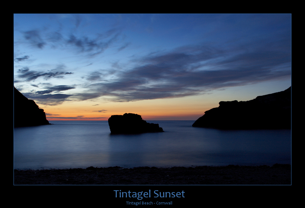 Tintagel Sunset