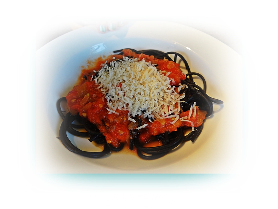 Tintenfischspaghetti, 2. Portion