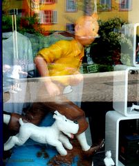 Tintin et son chien
