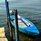 Tipica barca di Montisola ( lago d'Iseo)