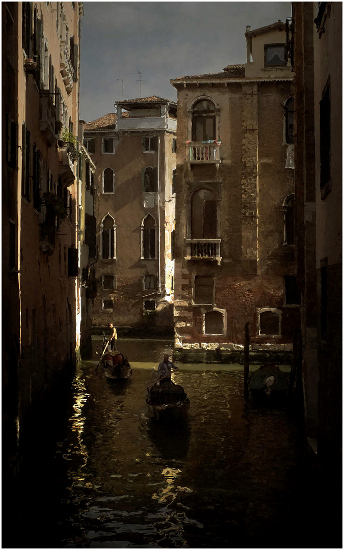 tipico e pittorico canale veneziano